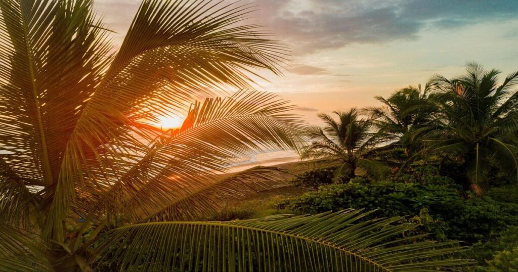 Sunset in Costa Rica